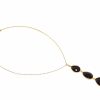 Gemshine - Damen - Halskette - Anhänger - 925 Silber - Vergoldet - Amethyst - Lila - Violett - CANDY - Tropfen - 9 cm – Bild 3