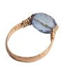 Gemshine - Damen - Ring - Spannring - Vergoldet - Amethyst - Blau, Ringgröße:55 (17.5) – Bild 4