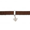 Gemshine - Damen - Armband - BEE - Biene - 925 Silber - WISHES - Braun Dunkel - Magnetverschluss – Bild 3