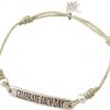 Gemshine - Damen - Armband - Gravur - CELEBRATE EACH DAY - Silber - Nude – Bild 3