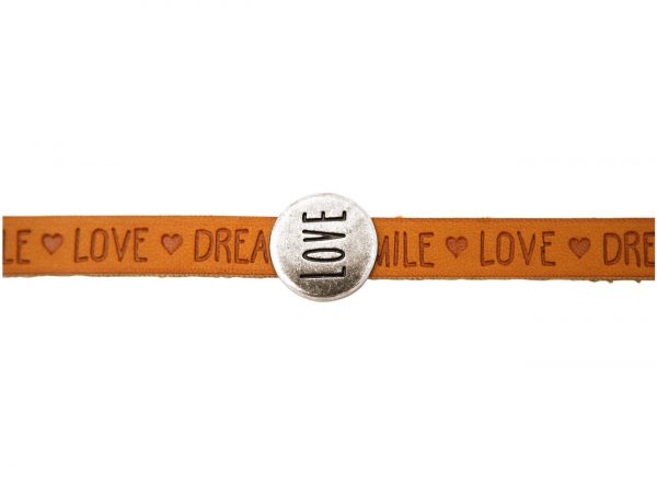 Gemshine - Damen - Armband - Love - Liebe - WISHES - Braun - Magnetverschluss – Bild 3