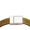 Gemshine - Damen - Armband - Schutz Engel - 925 Silber - WISHES - Braun - Sand - Chalcedon - Meeresgrün - Magnetverschluss – Bild 4