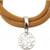 Gemshine - Damen - Armband - Wickelarmband - 925 Silber - Lebensbaum - Braun – Bild 3