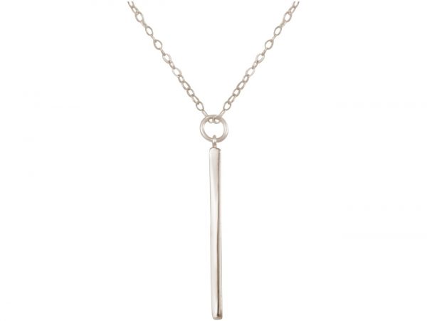 Gemshine - Damen - Halskette - Anhänger - Filigran - Minimalistisch - Geometrisch - Design - 925 Silber - 45 cm – Bild 3