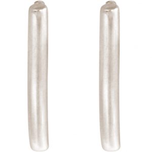Gemshine - Damen - Ohrringe - Ohrstecker - Filigran - Minimalistisch - Geometrisch - Design - 925 Silber - 1,5 cm