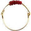 Gemshine - Damen - Ring - Vergoldet - Rubin - Rot, Ringgröße:54 (17.2) – Bild 4