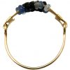 Gemshine - Damen - Ring - Vergoldet - Saphir - Blau, Ringgröße:59 (18.8) – Bild 4