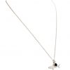 GEMSHINE Maritim Nautics Halskette mit Haifisch aus 925 Silber, hochwertig vergoldet oder rose im Navy Stil mit blauem Saphir - Made in Madrid, Spanien, Metall Farbe:Silber – Bild 4
