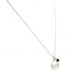 GEMSHINE Maritim Nautics Halskette mit Surf Wellen Meer aus 925 Silber, hochwertig vergoldet oder rose im Navy Stil mit blauem Saphir - Made in Madrid, Spanien, Metall Farbe:Silber – Bild 4