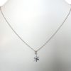 Gemshine - Damen - Halskette - Anhänger - SCHNEEFLOCKE - 925 Silber - 1 cm – Bild 3