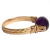 Gemshine - Damen - Ring - Spannring - Vergoldet - Amethyst - Violett, Ringgröße:56 (17.8) – Bild 5