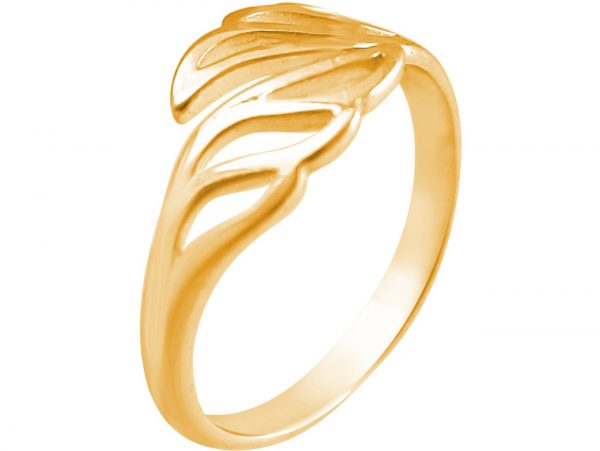 GEMSHINE Größenverstellbarer Ring aus hochwertig vergoldetem 925 Silber mit YOGA Lotusblume. Hervorragende Qualität und Verarbeitung. Made in Madrid / Spanien. Im eleganten Schmucketui geliefert. – Bild 3