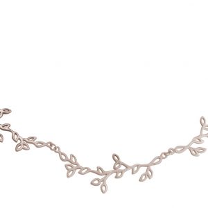 GEMSHINE Lotusblumen Blütenast Halskette Choker. 925 Silber oder hochwertig vergoldet. Hand Made in Madrid / Spain. Qualitätsvoller Schmuck im edlen Etui., Metall Farbe:Silber