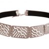 GEMSHINE Damenhalskette Choker in Silber, vergoldet oder rose. Längenverstellbares schwarzes Samtband. Made in München / Germany. Qualitätsvoller Schmuck im edlen Etui. – Bild 4