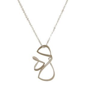 Gemshine - Damen - Halskette - Anhänger - 925 Silber - LEAVES -  Lotus Blume - YOGA