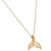 GEMSHINE Maritim Nautics Halskette mit Walflosse. Walfischflosse aus 925 Silber, hochwertig vergoldet oder rose im Navy Stil - Made in Madrid, Spanien – Bild 4
