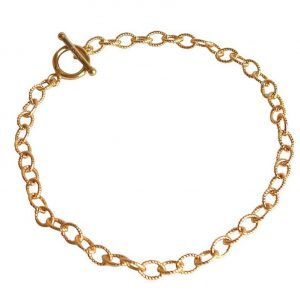 Gemshine - Damen - Unisex - Armband - Vergoldet -  19 cm