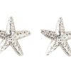 GEMSHINE Maritim Nautics Ohrstecker mit Seesternen aus 925 Silber, hochwertig vergoldet oder rose im Navy Stil - Ohrringe Made in Madrid, Spanien – Bild 3