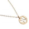 Gemshine - Damen - Halskette - Anhänger - 925 Silber - Vergoldet - ENGEL - 1,2 cm – Bild 5