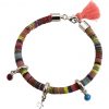 Gemshine - Damen - Armband - 925 Silber - AZTEC - STAR - Stern - Rubin - Rot - Türkis – Bild 3
