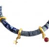 Gemshine - Damen - Armband - 925 Silber Vergoldet - AZTEC - STAR - Stern - Rubin - Rot – Bild 3