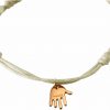 Gemshine - Damen - Armband - Gravur - CARE LESS - Rose Vergoldet - Nude – Bild 4