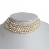 Gemshine - Damen - Halskette - Collier - 925 Silber - Perlen - Weiß - Größenverstellbar – Bild 3