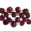 Gemshine - Damen - Ring - Vergoldet - Granat - Dunkelrot, Ringgröße:56 (17.8) – Bild 4