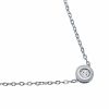 Gemshine - Damen - Halskette - Anhänger - 0,05 Karat - Diamant - 925er Sterling Silber - 42 cm