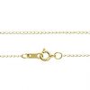 GEMSHINE 14k 585 Gold Halskette. 0,9 mm Ankerkette im klassischen Design mit Längen von 40 bis 76 cm, Ketten Länge:46 – Bild 3