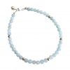 Gemshine Aquamarin Armband in 925 Silber - Handgemacht in München / Deutschland. Im eleganten Geschenketui geliefert. – Bild 5