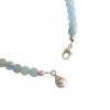 Gemshine Aquamarin Armband in 925 Silber - Handgemacht in München / Deutschland. Im eleganten Geschenketui geliefert. – Bild 4