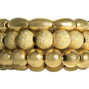 Gemshine - Damen - Ring set - Vergoldet - STARDUST, Ringgröße:62 (19.7)